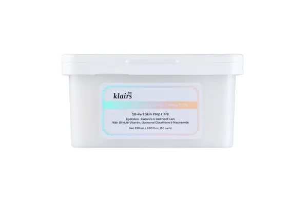 Dear, Klairs Freshly Juiced Vitamin Skin Prep Pads Пади для обличчя з вітаміном С