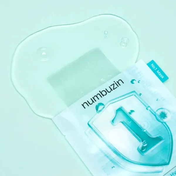 Numbuzin No.1 Pantothenic B5 Hyaluronic Active Clear Mask Зволожувальна тканинна маска з пантенолом (B5) та гіалуроновою кислотою
