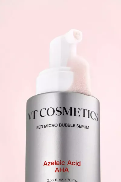 VT Cosmetics Az AHA Red Micro Bubble Serum Сироватка для жирної шкіри з азелаїновою кислотою і спікулами