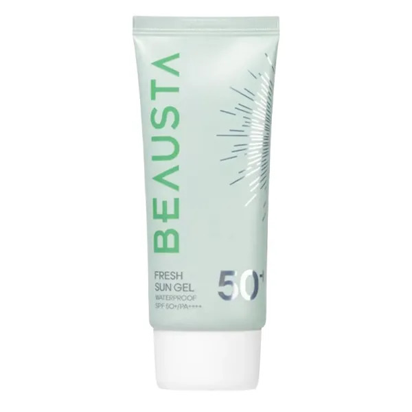BEAUSTA Waterproof Fresh Sun Gel SPF50+ PA+++  Водостійкий сонцезахисний гель