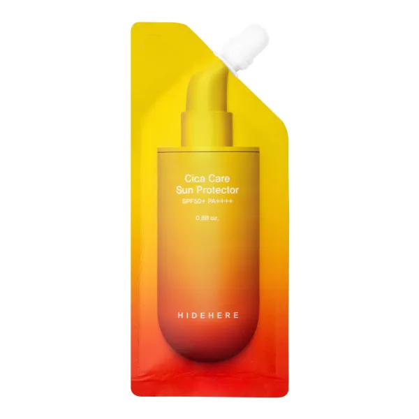 HIDEHERE Cica Care Sun Protector Сонцезахисний крем для обличчя з центелою
