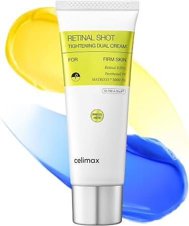 Celimax Vita-A Retinal Shot Tightening Dual Cream Подвійний крем з ретиналем і пептидами