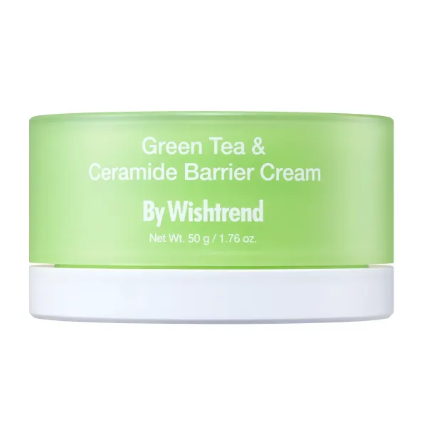 By Wishtrend Green Tea Ceramide Barrier Cream Відновлювальний крем із зеленим чаєм та церамідами