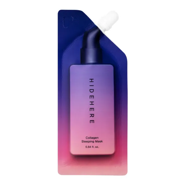 HIDEHERE Collagen Sleeping Mask Нічна омолоджувальна крем-маска з колагеном