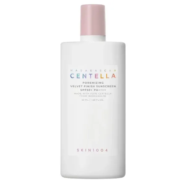 SKIN1004 Madagascar Centella Poremizing Velvet Finish Sunscreen SPF50+ PA++++ Солнцезащитный крем с эффектом размытия пор