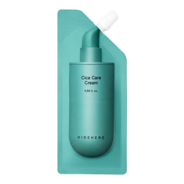 HIDEHERE Cica Care Cream Заспокійливий та відновлювальний крем для обличчя з центелою