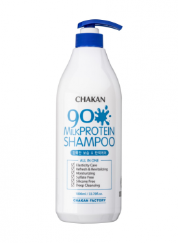 Chakan Milk Protein 90% Shampoo Шампунь з молочними протеїнами для пошкодженого волосся