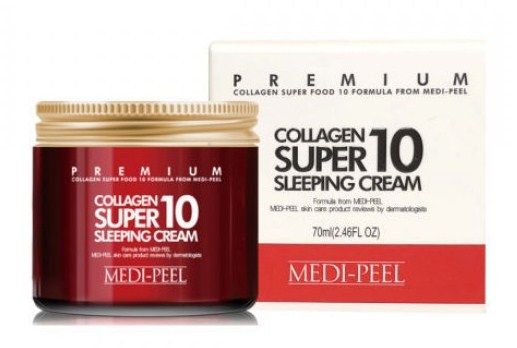 MediPeel Collagen Super 10 Sleeping Cream Омолоджувальний нічний крем для обличчя з колагеном