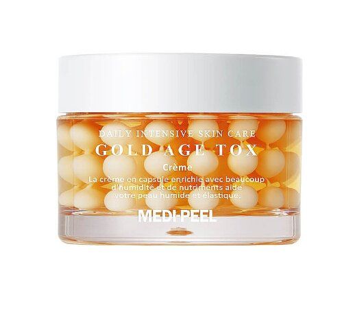 Medi-peel Gold Age Tox Cream Антивозрастной капсульный крем с экстрактом золотого шелкопряда