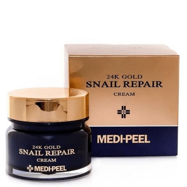 Medipeel 24K Gold Snail Repair Cream Преміум-крем із золотом та муцином равлики