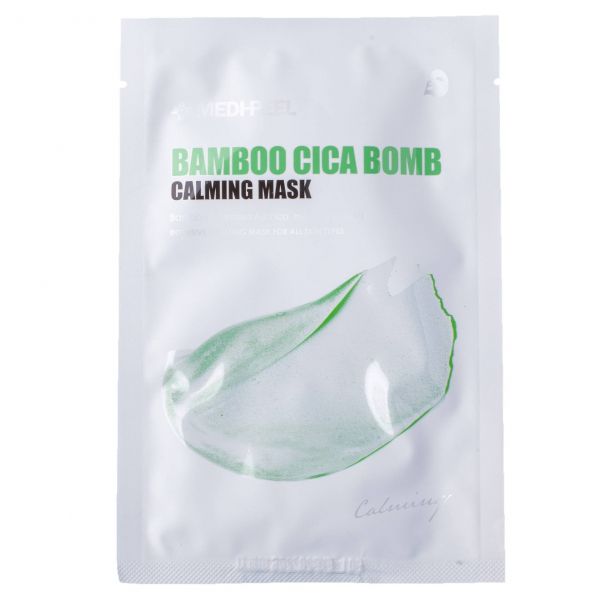 Medipeel Bamboo Cica Bomb Calming Mask Тканевая маска для проблемной и чувствительной кожи