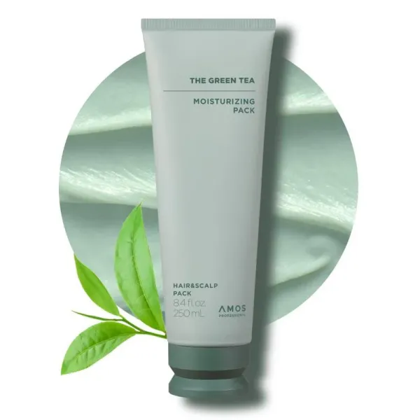 AMOS Professional The Green Tea Moisturizing Pack Зволожувальна маска для волосся