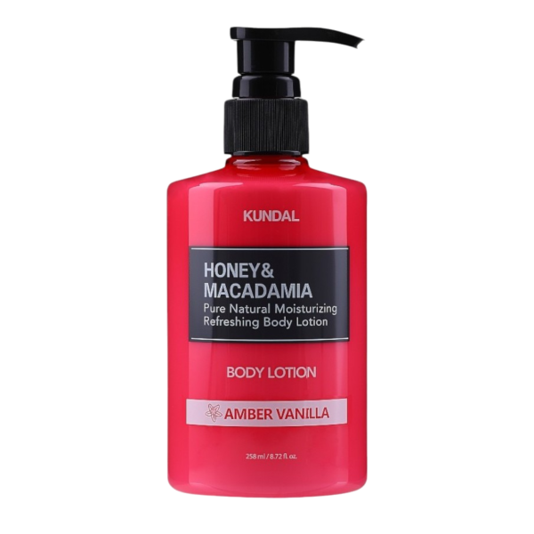 Kundal Honey & Macadamia Pure Body Lotion Amber Vanilla Лосьйон для тіла Амбра та Ваніль