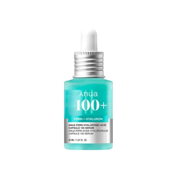 ANUA PDRN Hyaluronic Acid Capsule 100+ Serum Зволожувальна сироватка для сяяння шкіри з гіалуроновою кислотою та полінуклеотидами