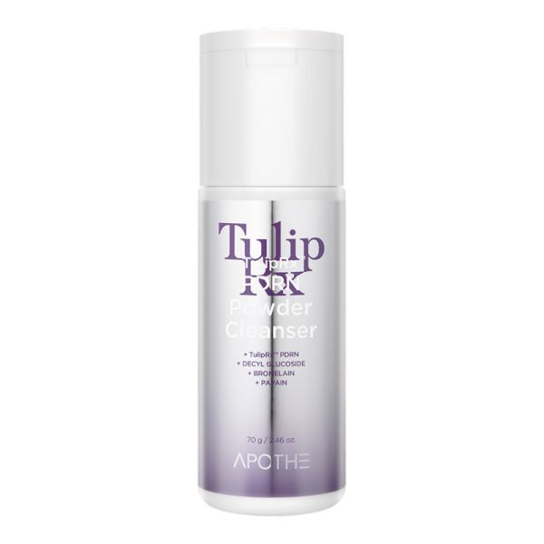 APOTHE TulipRx PDRN Powder Cleanser Ензимна пудра для очищення пор, боротьби з чорними цятками та сяйва шкіри