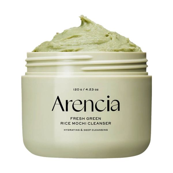 Arencia Fresh Green Rice Mochi Cleanser Очищувальний засіб із зеленим чаєм та центелою