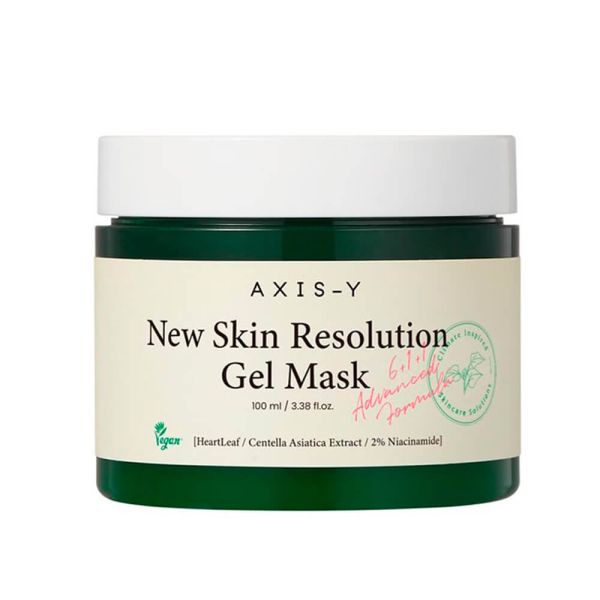 AXIS-Y New Skin Resolution Gel Mask Заспокійлива гелева маска з хауттюйною