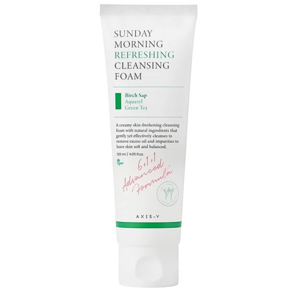 AXIS-Y Sunday Morning Refreshing Cleansing Foam Увлажняющая пенка для умывания