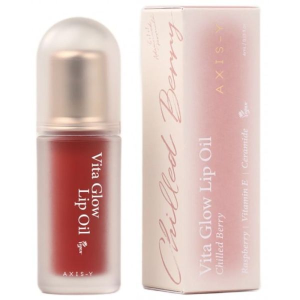 AXIS-Y Vita Glow Lip Oil Chilled Berry Веганська олія для догляду за губами