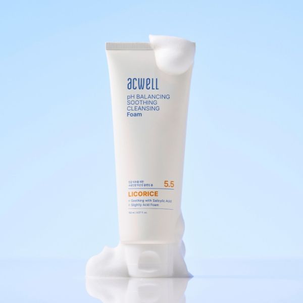 ACWELL pH Balancing Soothing Cleansing Foam Балансуюча протизапальна та заспокійлива пінка