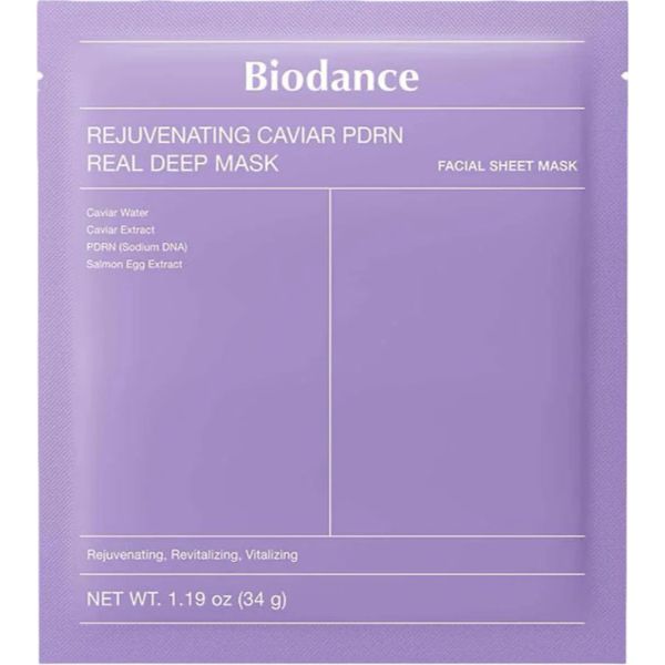 Biodance Rejuvenating Caviar PDRN Real Deep Mask Гідрогелева маска з екстрактом ікри та PDRN