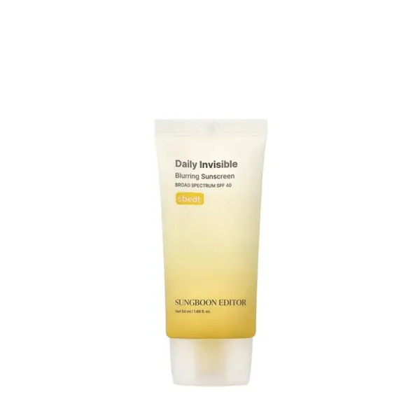 Sungboon Editor Dayli Invisible Bluring Sunscreen Щоденний невидимий сонцезахисний крем для розмиття шкіри SPF 40