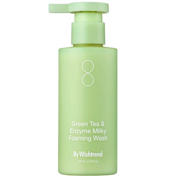 By Wishtrend Green Tea & Enzyme Milky Foaming Wash Ензимна пінка для вмивання із зеленим чаєм