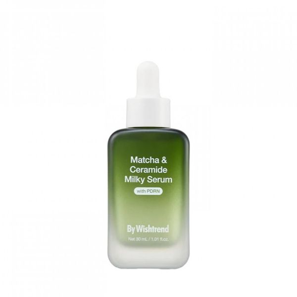 By Wishtrend Matcha & Ceramide Milky Serum Відновлювальна сироватка з матчею та церамідами