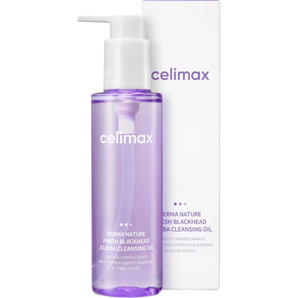 Celimax Derma Nature Fresh Blackhead Jojoba Cleansing Oil Гідрофільна олія від чорних крапок