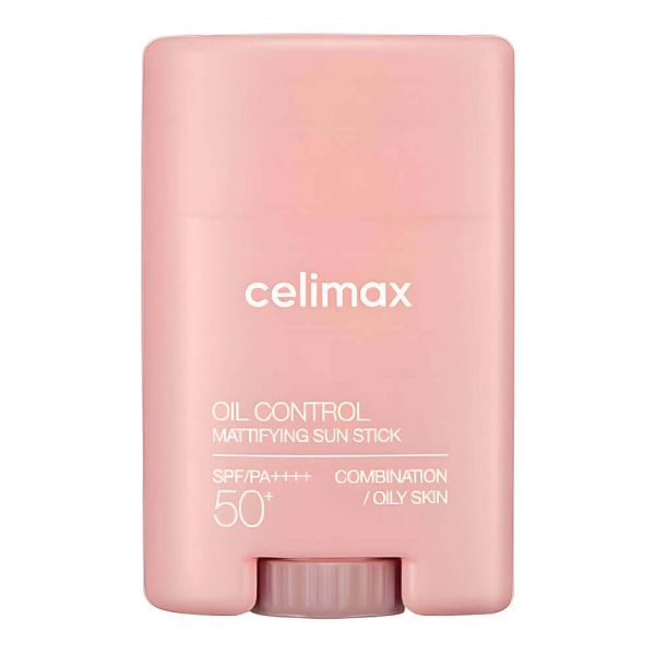 CELIMAX Oil Control Mattifying Sun Stick SPF 50+ PA++++ Сонцезахисний стік для жирної шкіри