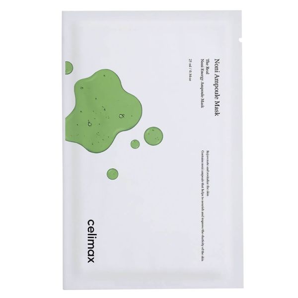 Celimax The Real Noni Energy Тканинна маска з екстрактом ноні для еластичності шкіри