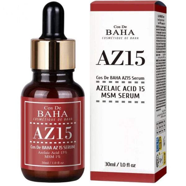 Cos De Baha AZ15 Azeliac Acid 15% Serum Сироватка для обличчя з азелеїновою кислотою