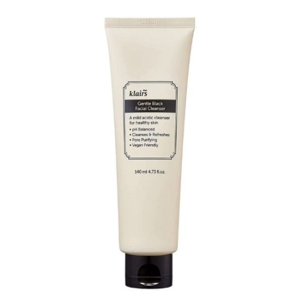 Dear, Klairs Gentle Black Facial Cleanser М'яка очищувальна пінка