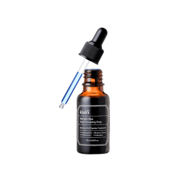 Dear, Klairs Midnight Blue Youth Activating Drop Нічна антивікова сироватка