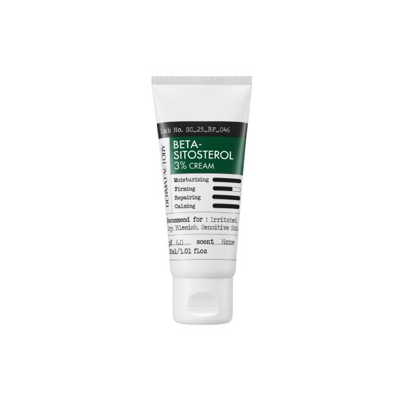 Derma Factory Beta - Sitosterol 3% Cream Відновлювальний крем для зміцнення шкіри та зняття подразнень