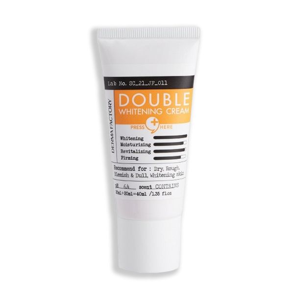 Derma Factory Double Whitening Cream Освітлюючий та антиоксидантний крем