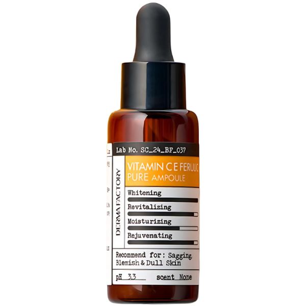 Derma Factory Pure Vitamin CE Ferulic Ampoule Інтенсивна антиоксидантна сироватка