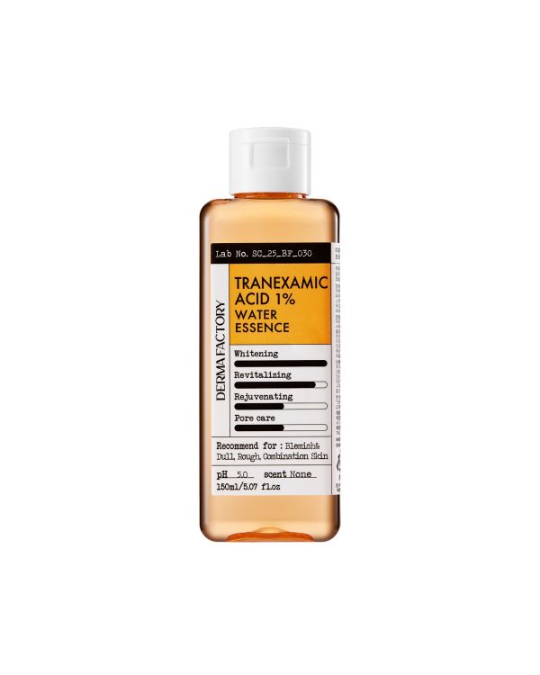 Derma Factory Tranexamic Acid 1% Water Essence Освітлюючий та балансуючий тонер