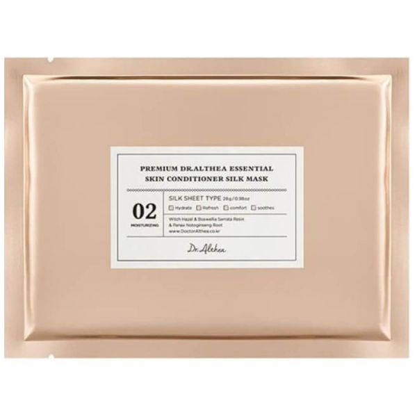 Dr. Althea Premium Essential Skin Conditioner Silk Mask Ультратонка шовкова маска з гамамелісом