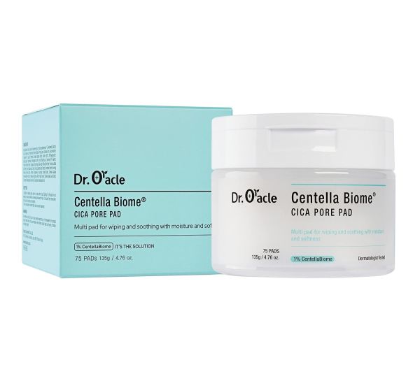 Dr.Oracle Centella Biome Cica Pore Pad Диски для обличчя заспокійливі
