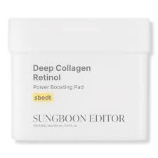 Sungboon Editor Deep Collagen Retinol Power Boosting Pad Педи для обличчя з ретинолом