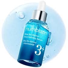 Numbuzin No.3 Blue Bio-Retinol Pore Refining Serum Cироватка з ніацинамідом 10% та біо-ретинолом