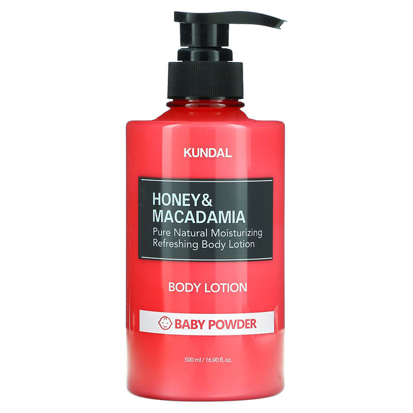 Kundal Honey & Macadamia Pure Body Lotion Baby Powder Лосьйон для тіла з ароматом Дитячої Присипки