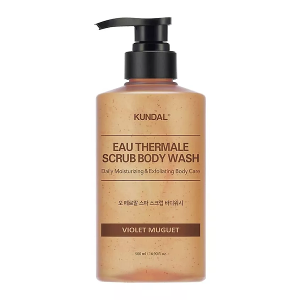 Kundal Eau Thermal Scrub Body Wash Violet Muguet Гель-скраб для душу "Фіолетова конвалія"