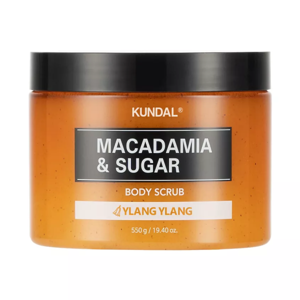 Kundal Macadamia & Sugar Body Scrub Ylang Ylang Скраб для тіла цукровий Іланг-Іланг