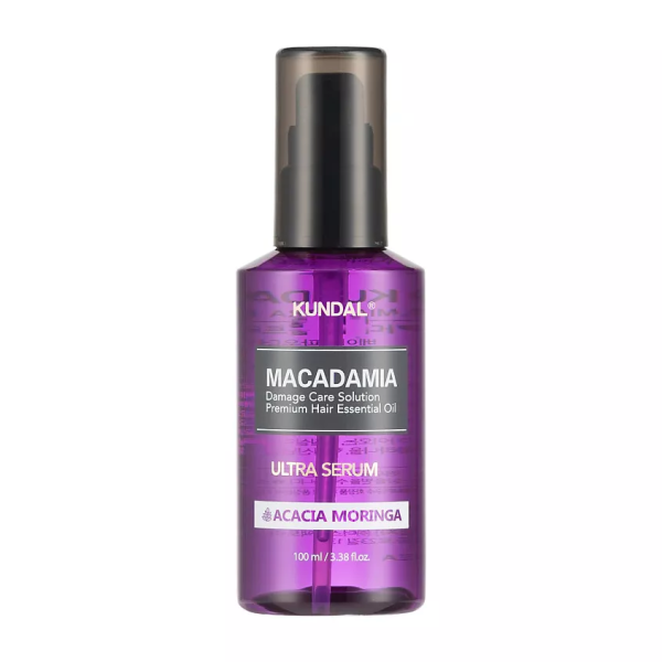 Kundal Macadamia Ultra Hair Serum Acacia Moringa Зволожуюча сироватка для волосся "Акація Морінга"