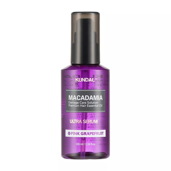 Kundal Macadamia Ultra Hair Serum Pink Grapefruit Зволожуюча сироватка для волосся "Рожевий грейпфрут"
