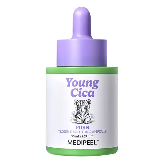 MEDIPEEL Young Cica PDRN Trouble Soothing Ampoule Заспокійлива ампульна сироватка з PDRN та екзосомами