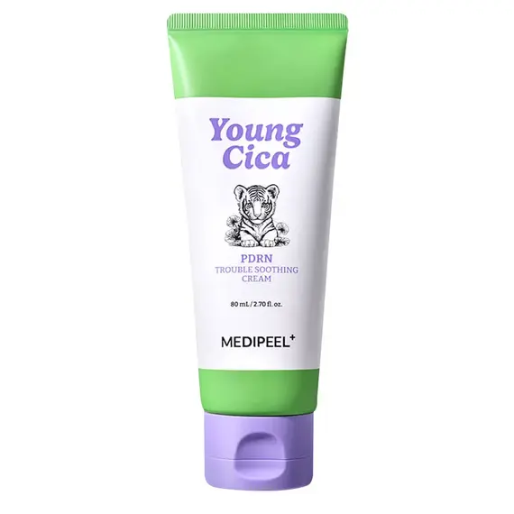 MEDIPEEL Young Cica PDRN Trouble Soothing Cream Заспокійливий крем з PDRN і центеллою
