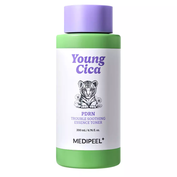 MEDIPEEL Young Cica PDRN Trouble Soothing Essence Toner Заспокійлива тонер-есенція для обличчя з PDRN та центелою